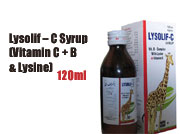 Lysolif – C Syrup (Vitamin C + B & Lysine)