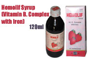 Hemolif Syrup (Vitamin B. Complex with Iron)