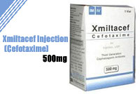 Xmiltacef Injections 500mg (Cefotaxime)
