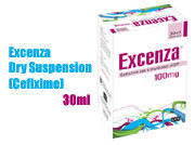 Excenza Dry Suspension 30ml (Cefixime)